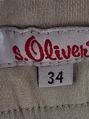 Vorschaubild 3 von Damen Stoffhose Business Beige Gr. 34/W26 Viskose Uni