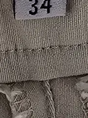 Vorschaubild 4 von Damen Stoffhose Business Beige Gr. 34/W26 Viskose Uni