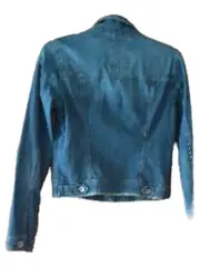 Vorschaubild 4 von Damen Jeansjacke Blau Gr. M 38 Baumwolle Casual