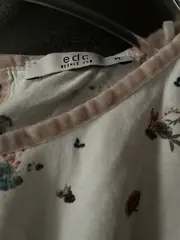 Vorschaubild 3 von EDC Damen Bluse Shirt Blumenmuster Gr. 38/M Mehrfarbig Casual