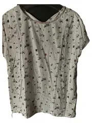 Vorschaubild 1 von EDC Damen Bluse Shirt Blumenmuster Gr. 38/M Mehrfarbig Casual