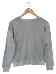 Vorschaubild 2 von Pullover Damen 34/XS Grau Herz Print Casual Basic