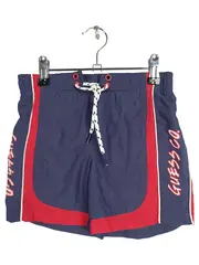 Vorschaubild 2 von Kinder Shorts Blau Gr. 86 Casual Logo-Print Baumwolle