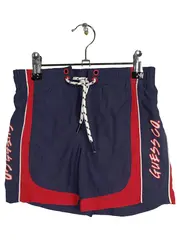 Vorschaubild 1 von Kinder Shorts Blau Gr. 86 Casual Logo-Print Baumwolle