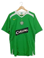 Vorschaubild 1 von Celtic FC Fußball Trikot Herren V-Kragen Kurzarm Grün M