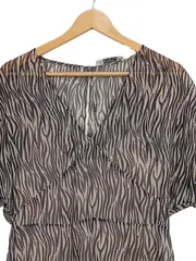Vorschaubild 5 von Damen Freizeitkleid Zebra Muster Gr. 38