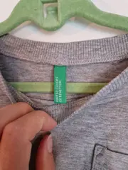 Vorschaubild 4 von Langarmshirt Jungen Gr. 116 Grau Meliert
