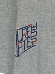Vorschaubild 2 von Langarmshirt Jungen Gr. 116 Grau Meliert