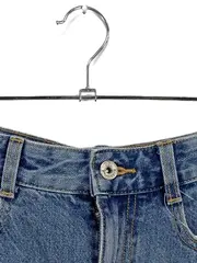 Vorschaubild 2 von Damen Jeans Shorts Gr. 34 Blau Casual High Waist Denim Kurze Hose