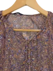 Vorschaubild 2 von EDC Bluse Damen Langarm Blumenmuster Rüschen Mehrfarbig Gr. 38/M