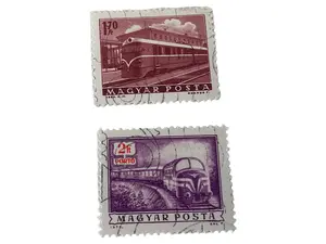MAGYAR POSTA Briefmarke