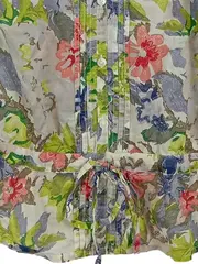 Vorschaubild 3 von Damen Top Gr. 38 M Blumenmuster Mehrfarbig Feminin Sommer