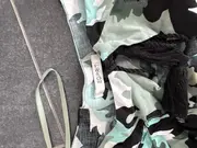 Vorschaubild 2 von Blumenmuster Sommerkleid Midikleid Damen Gr. 40/L Mehrfarbig Viskose