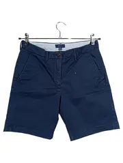 Vorschaubild 1 von Damen Chino Shorts Gr. 38 Blau Casual Sommer Hose