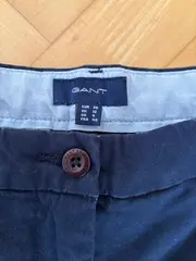 Vorschaubild 5 von Damen Chino Shorts Gr. 38 Blau Casual Sommer Hose