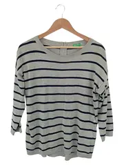 Vorschaubild 1 von Pullover Damen 42/XL Grau Gestreift Casual