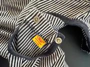 Vorschaubild 3 von Baby Strampler Einteiler Gr. 68 Blau Gestreift Oktopus Maritim