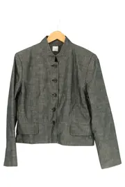 Vorschaubild 1 von Damen Blazer Gr. 44 Grau Elegant Business Jacke