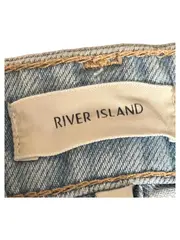 Vorschaubild 3 von Damen Jeansshorts Blau Gr. 10 Distressed Casual Hotpants
