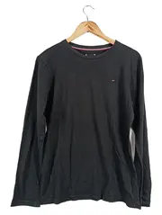 Vorschaubild 1 von Langarmshirt Kinder Gr. 164 Schwarz Casual Baumwolle