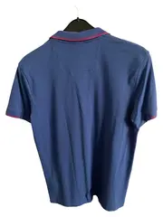 Vorschaubild 2 von Herren Poloshirt Gr. M Blau Casual Kurzarm