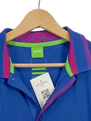 Vorschaubild 4 von Herren Poloshirt Gr. M Blau Casual Kurzarm