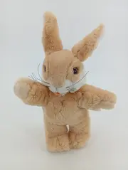 Vorschaubild 1 von 60690/24 Hase Baby Kuscheltier Uni Beige 26cm