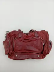 Vorschaubild 2 von Liebeskind Berlin Ledertasche Henkeltasche Bordeaux Rot Damen 35x23cm