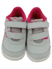 Vorschaubild 2 von Sneaker low Kinder Gr. 20 Grau Pink Sportlich Klettverschluss