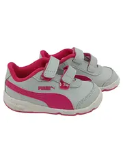 Vorschaubild 1 von Sneaker low Kinder Gr. 20 Grau Pink Sportlich Klettverschluss