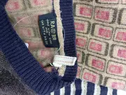 Vorschaubild 3 von Kinder Pullover Gr. 116/122 Mehrfarbig Vintage Punkte Streifen