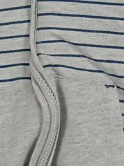 Vorschaubild 5 von Kinder Kapuzenpullover gestreift Gr. 110 Mehrfarbig Casual