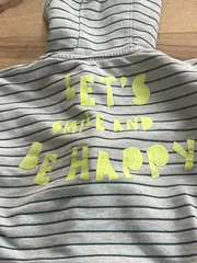 Vorschaubild 3 von Kinder Kapuzenpullover gestreift Gr. 110 Mehrfarbig Casual