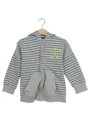 Vorschaubild 1 von Kinder Kapuzenpullover gestreift Gr. 110 Mehrfarbig Casual