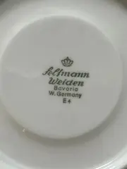 Vorschaubild 5 von Unterteller Porzellan Klassisch blaues Blumenmuster 15cm