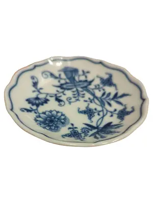 ORIGINAL BOHEMIA ZWIEBELMUSTER Konfektschale