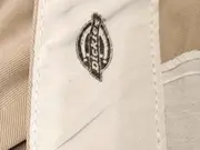 Vorschaubild 5 von Herren Stoffhose Beige Gr. W30 L29 Casual Uni Logo