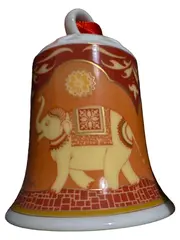 Vorschaubild 1 von Classic Weihnachtsglocke Maharajas Orang Elefant Porzellan