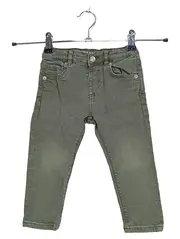 Vorschaubild 1 von Kinder Jeans Hose Slim Denim Oliv Gr. 92 Baby Jungen