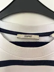 Vorschaubild 3 von Damen Pullover Maritim Gestreift Weiß Langarm Baumwolle Gr. 40 L