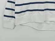 Vorschaubild 5 von Damen Pullover Maritim Gestreift Weiß Langarm Baumwolle Gr. 40 L