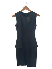 Vorschaubild 1 von Abendkleid Damen Gr. 36/S Schwarz Elegant Klassisch Peplum