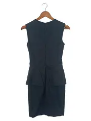 Vorschaubild 2 von Abendkleid Damen Gr. 36/S Schwarz Elegant Klassisch Peplum