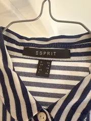 Vorschaubild 5 von Damen Hemdbluse Langarm gestreift Gr. 34/XS Casual Viskose