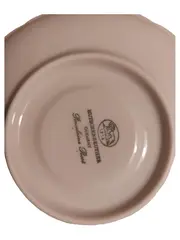 Vorschaubild 2 von Porcelaine Rose Unterteller 14 cm Porzellan Blumenmuster