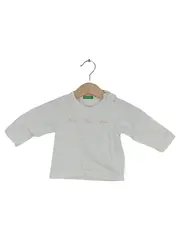 Vorschaubild 1 von Langarmshirt Baby Mädchen Gr. 68 Weiß Blumen