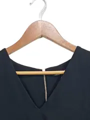 Vorschaubild 2 von Damen Freizeitkleid Basic Schwarz Gr. 36/S