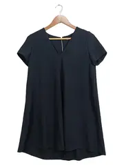 Vorschaubild 1 von Damen Freizeitkleid Basic Schwarz Gr. 36/S
