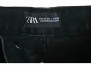 Vorschaubild 6 von Damen Jeans-Shorts Schwarz Gr. 36 Distressed Hotpants Casual