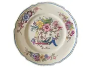 Vorschaubild 1 von Essteller Klassisch Porzellan Mehrfarbig Vogel Blumen Dekor 15cm